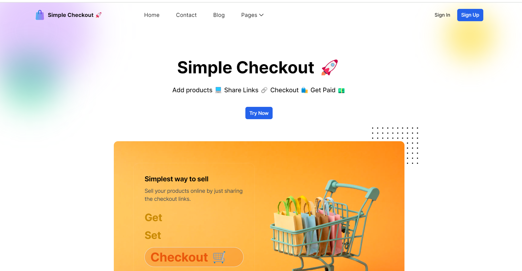 Simple Checkout - SaaS